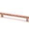 From The Anvil Polished Bronze Scully Pull Handle - Medium