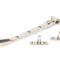 From The Anvil Polished Nickel Art Deco 8" Stay