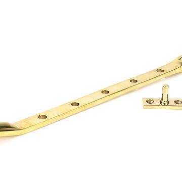 From The Anvil Polished Brass Art Deco 12″ Stay