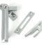From The Anvil Polished Chrome Locking Art Deco Fastener - LH
