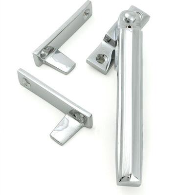From The Anvil Polished Chrome Night-Vent Locking Art Deco Fastener