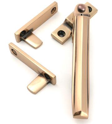 From The Anvil Polished Bronze Night-Vent Locking Art Deco Fastener