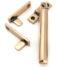 From The Anvil Polished Bronze Night-Vent Locking Art Deco Fastener