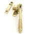 From The Anvil Polished Brass Night-Vent Locking Reeded Fastener (Steel Window)