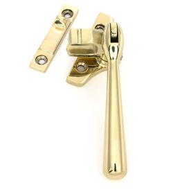 From The Anvil Polished Brass Night-Vent Locking Newbury Fastener (Steel Window)