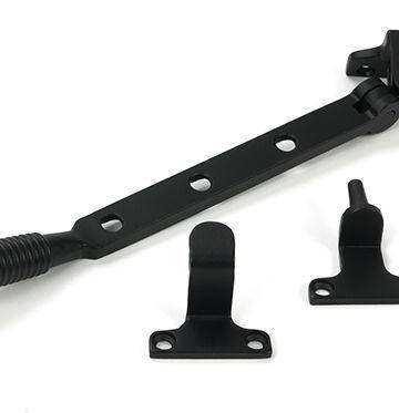 From The Anvil Matt Black 8″ Reeded Stay (Steel Window)