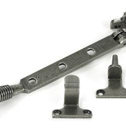 From The Anvil Pewter 8" Reeded Stay (Steel Window)