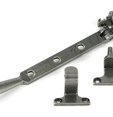 From The Anvil Pewter 8″ Newbury Stay (Steel Window)
