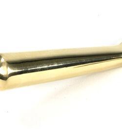 From The Anvil Polished Brass 8" Newbury Stay (Steel Window) - Image 3