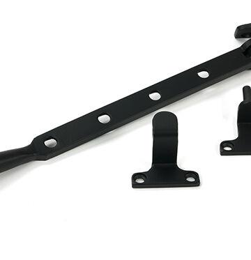 From The Anvil Matt Black 10″ Newbury Stay (Steel Window)