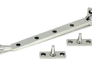 From The Anvil Polished Marine SS (316) 10″ Reeded Stay