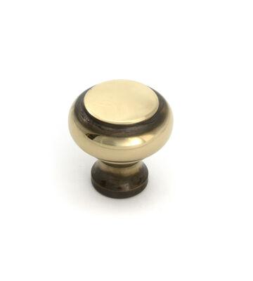 From The Anvil Aged Brass Regency Cabinet Knob – Small
