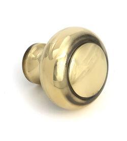 From The Anvil Aged Brass Regency Cabinet Knob - Large - Image 3