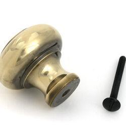 From The Anvil Aged Brass Regency Cabinet Knob - Large - Image 5