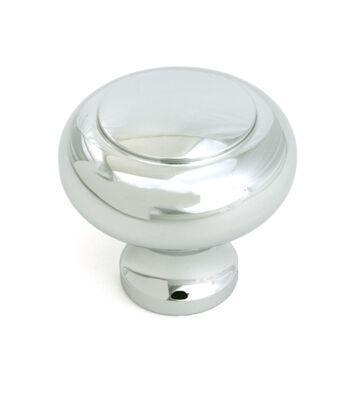 From The Anvil Polished Chrome Regency Cabinet Knob – Large