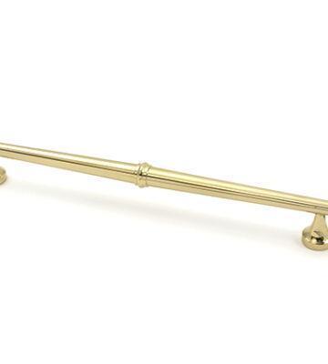 From The Anvil Polished Brass Regency Pull Handle – Large