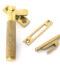 From The Anvil Polished Brass Locking Brompton Fastener – LH