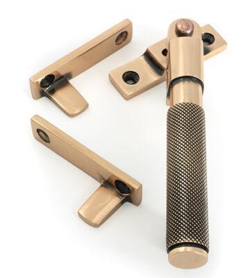 From The Anvil Polished Bronze Night-Vent Locking Brompton Fastener