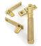 From The Anvil Polished Brass Night-Vent Locking Brompton Fastener