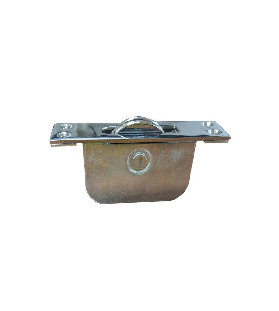 Endurance 2" Square Polished Chrome Pulley Wheel SP021PC - Image 2
