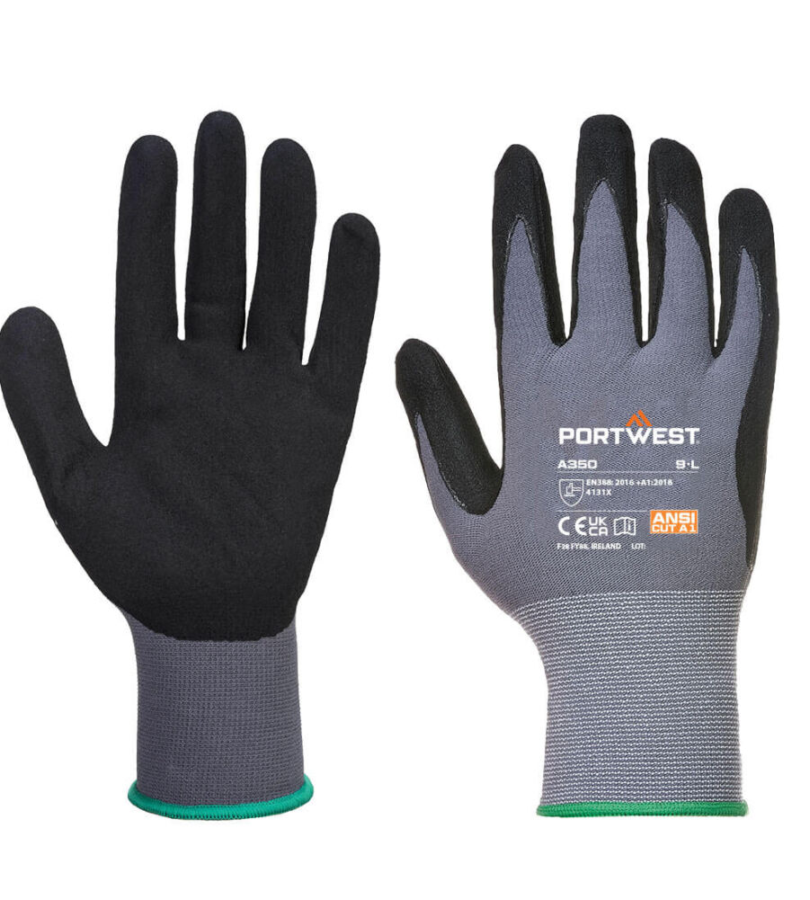 Portwest Grip 15 Nitrile Sandy Glove