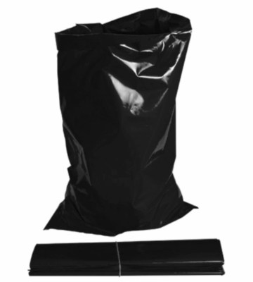 500 x 750mm Black Rubble Sack 50Ltr (case of 100)