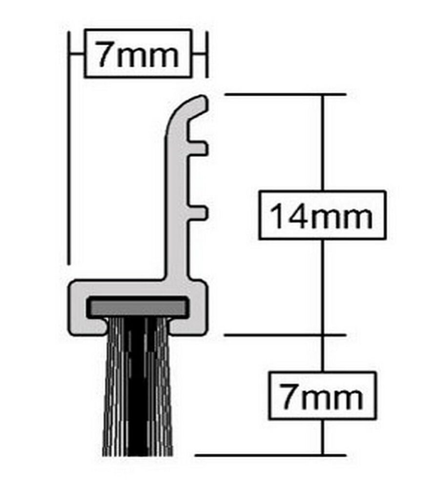 Slikseal Door Set Brown 01SG026 - Image 3