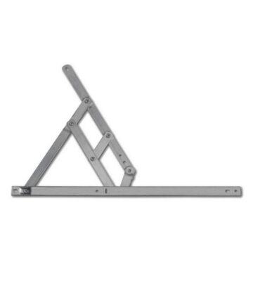 Adaptable Friction Stay 400mm Top Hung 13/17mm Stack
