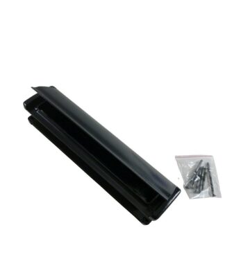 Endurance Letterplate 40/80 Black Hammered