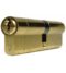 UAP Anti Snap Keyed Alike 45/55 Brass Euro Profile Cylinder (pair) c/w 6 Keys