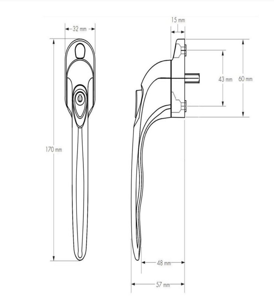 Endurance Tilt & Turn Flint 40mm - Image 4