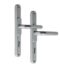 Adjustable Door Handle Pro XL 59-96mm Polished Silver
