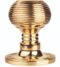 Carlisle Brass M1001 Queen Anne - Mortice Knob Otl (Polished Brass) 59mm - Pair