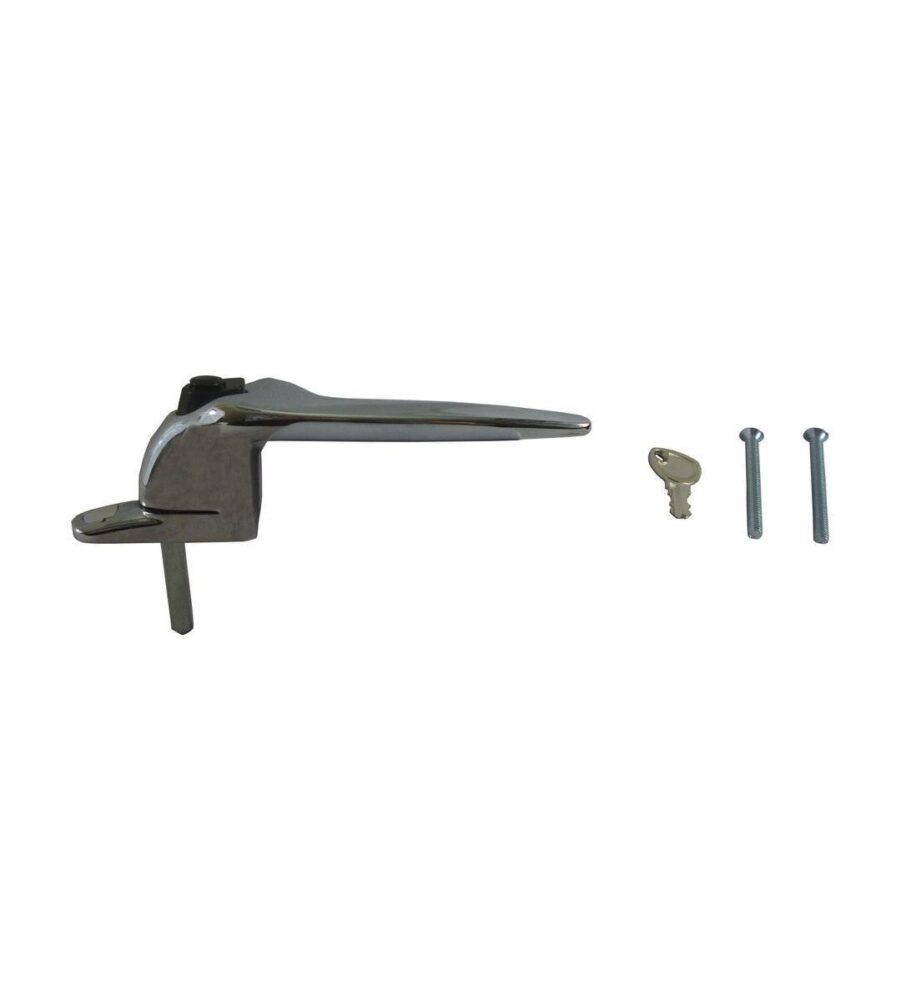 Trojan Hardware Sparta Polished Chrome Locking 40mm Spindle LH Espag Window Hand - Image 2