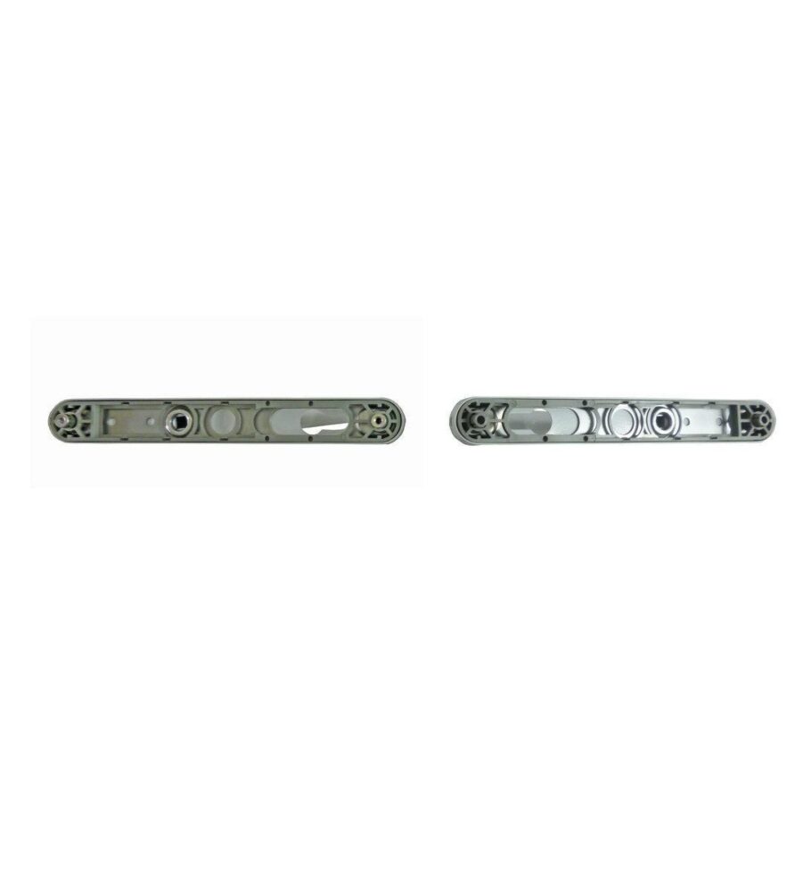 Hoppe Birmingham Long Backplate 3810N White 92mm PZ, 215mm Centres Door Handle - Image 2