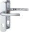 Hoppe Tokyo 1710RH/3633N/3623N F1 Silver Lever Door Handle 92mm PZ, 215mm Centre