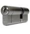 UAP Anti Snap 35/55 (90mm overall) Euro Profile Nickle Cylinder Lock c/w 3 Keys