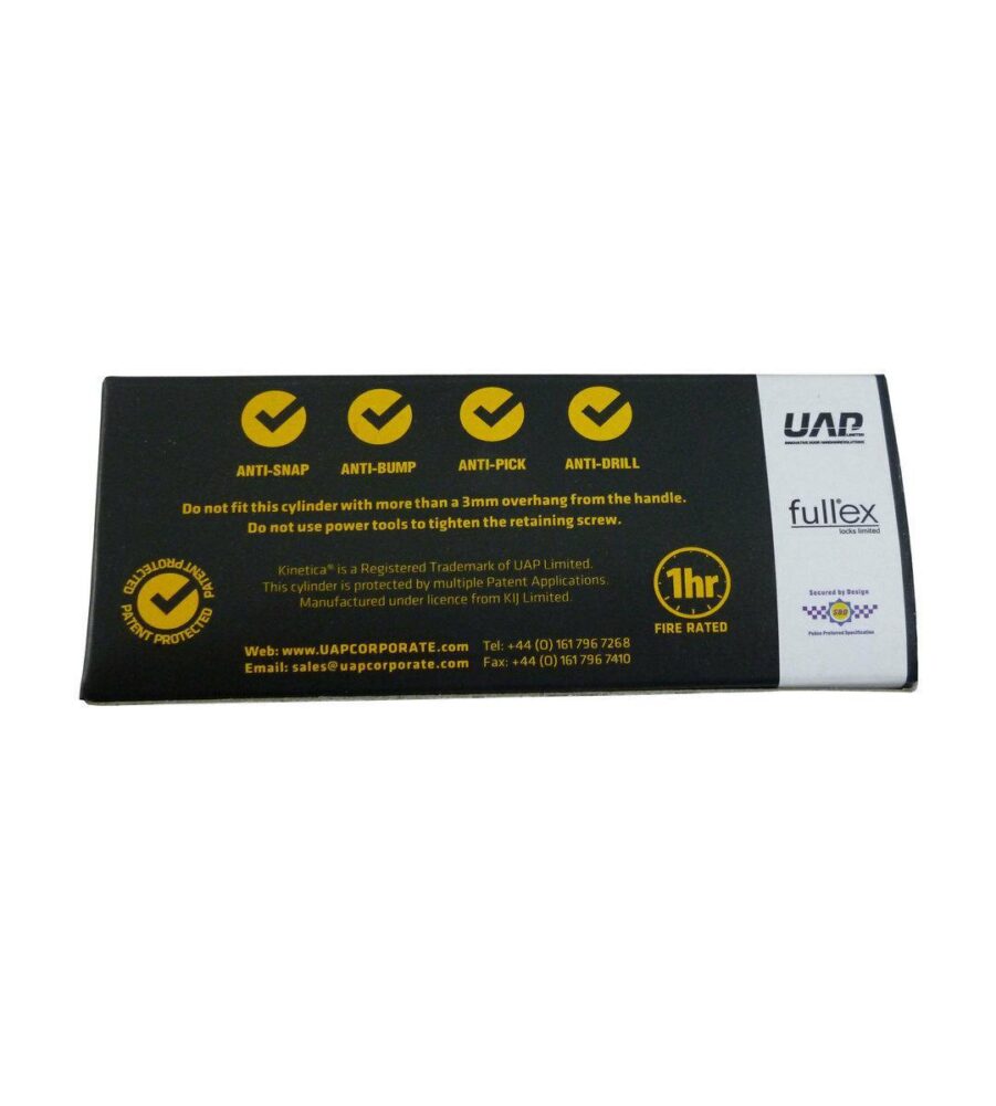 UAP KIN30T/30BAS 35 Turn/35 Brass 3 Star Turn Cylinder - Image 2