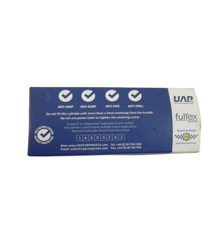 UAP KIN45T/45CAS 50 Turn/50 Chrome 3 Star Turn Cylinder - Image 2