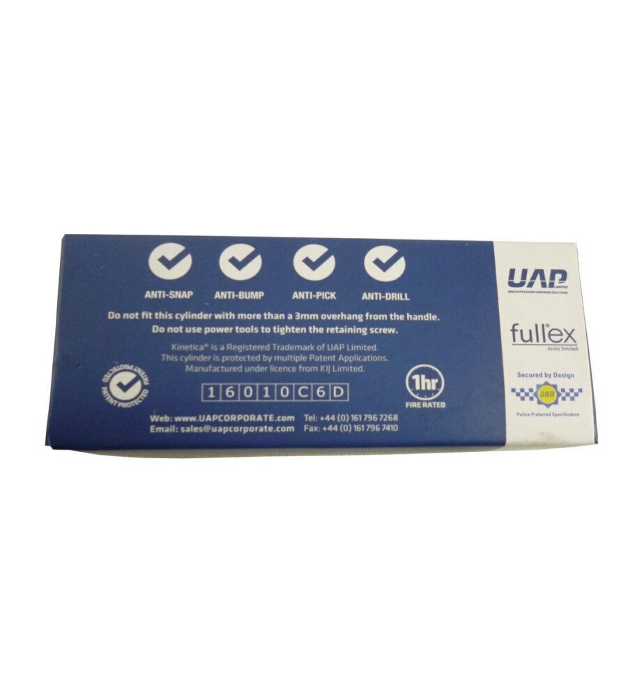 UAP KIN45/45CAS 50/50 Chrome 3 Star Cylinder - Image 2