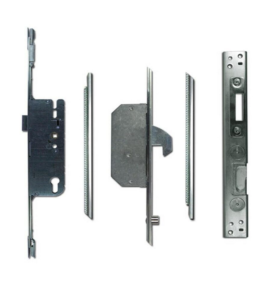 Adjustable Multipoint Lock 45/92 2 Hook / 2 Roller 16mm Faceplate