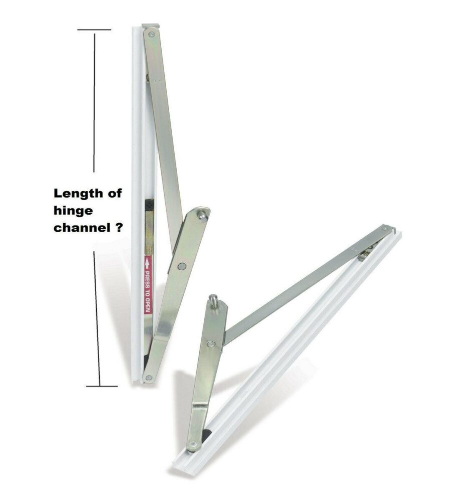Yale Module 14 (1318mm) Top Turn Hinge (PAIR) - Image 2