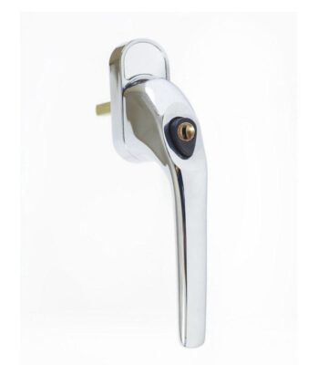 Endurance Polished Chrome Tilt and Turn Handle Locking 43mm Spindle
