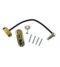 Max6mum Security Lockable Window Restrictor PVD Gold with Black Cable