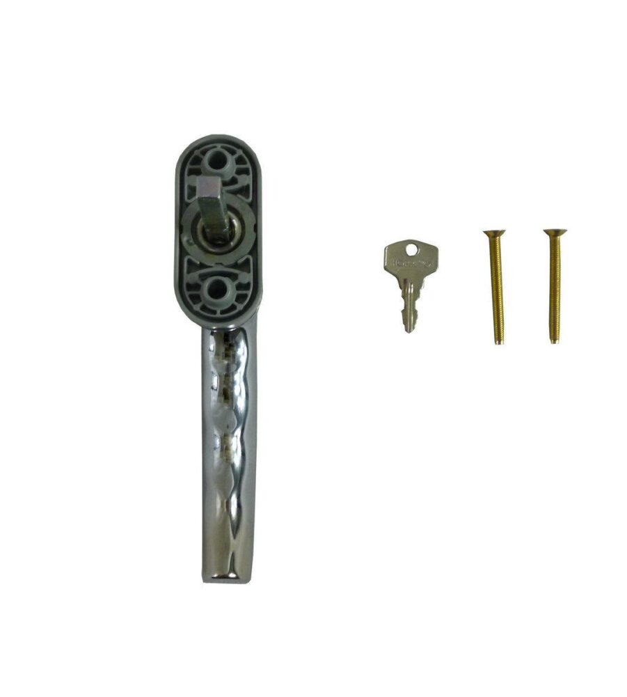 Hoppe Atlanta Tilt Before Turn Locking F49 Pol Chrome 38mm Spindle Window Handle - Image 3
