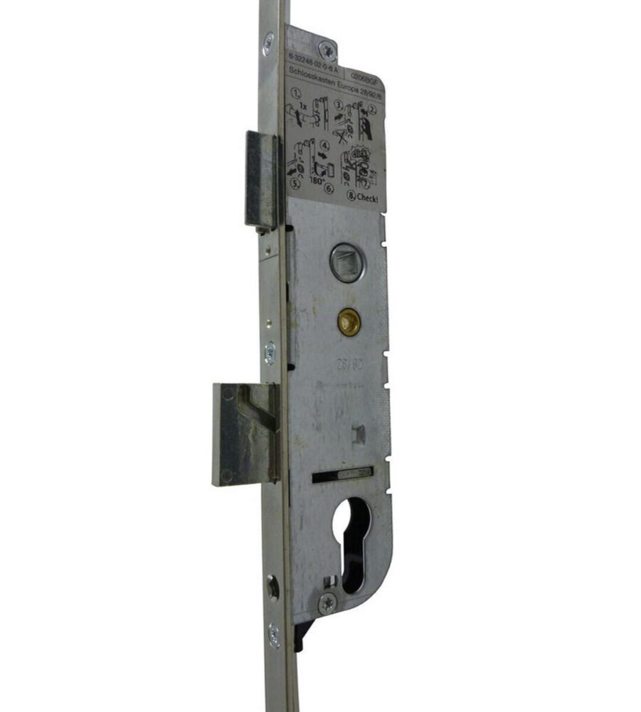 GU Ferco 4 Roller Lock c/w Latch & Deadbolt 35mm Backset 92mm Centre