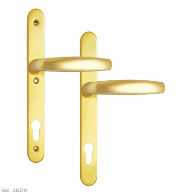 Hoppe Atlanta 1530/3346 F3 Gold Handle 3 Screw Fix