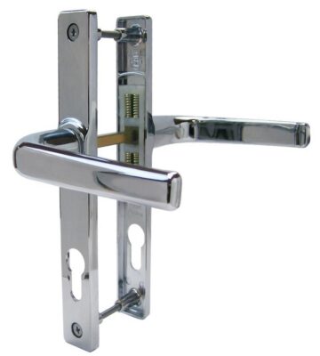 Apto 70mm centre Door Handle – Polished Chrome