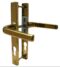 Apto 70mm centre Door Handle - Polished Gold