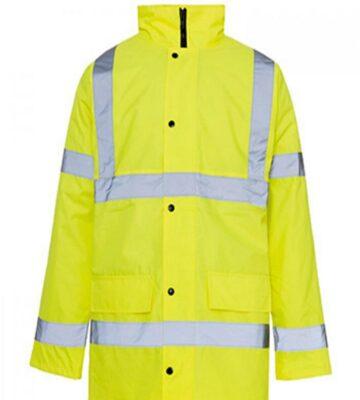 Hi Vis Parka Yellow Motorway Jacket